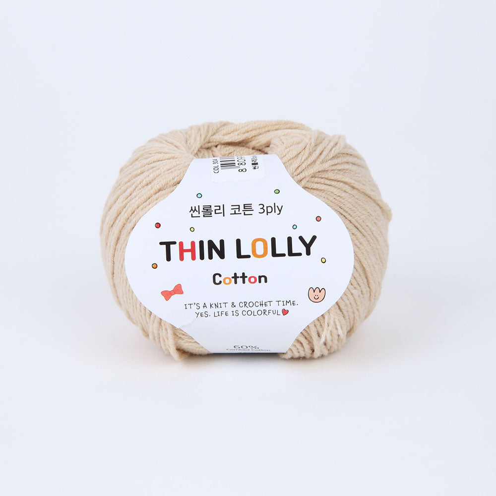 Thin Lolly Cotton 3ply