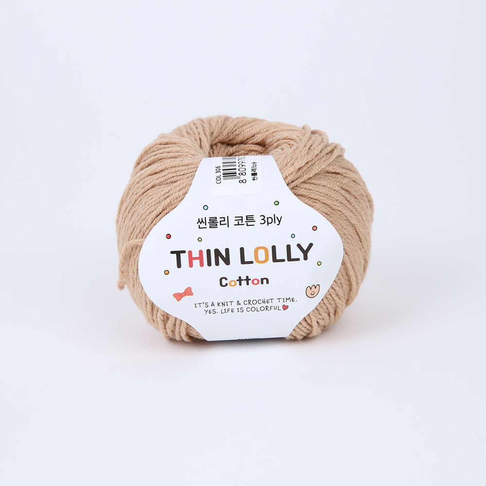 Thin Lolly Cotton 3ply