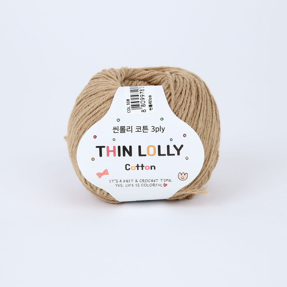 Thin Lolly Cotton 3ply