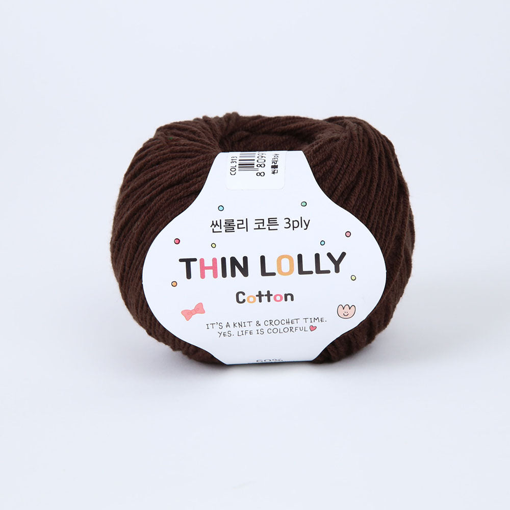 Thin Lolly Cotton 3ply
