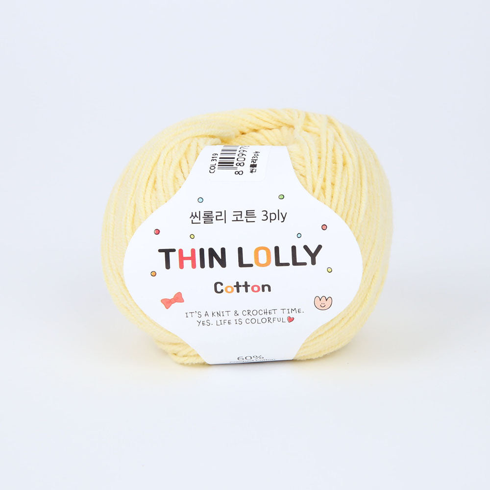 Thin Lolly Cotton 3ply
