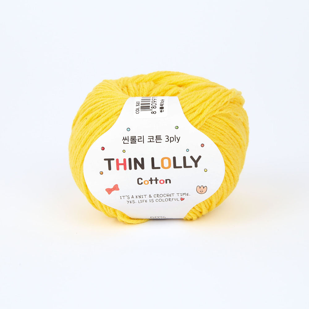 Thin Lolly Cotton 3ply