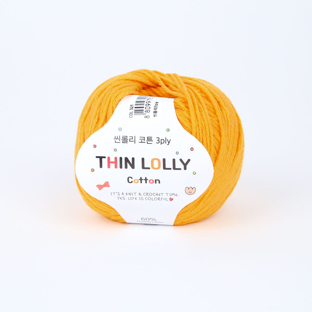 Thin Lolly Cotton 3ply