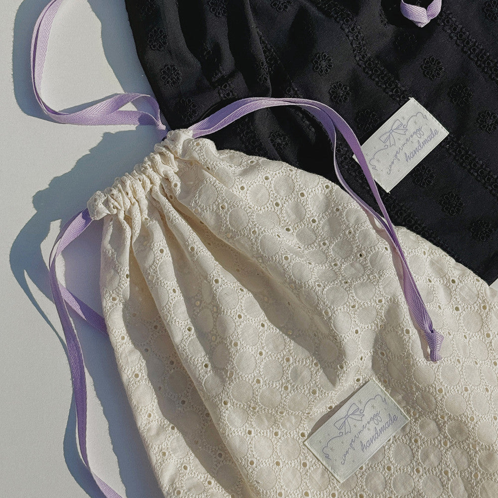 Lace Pouch Project Bag