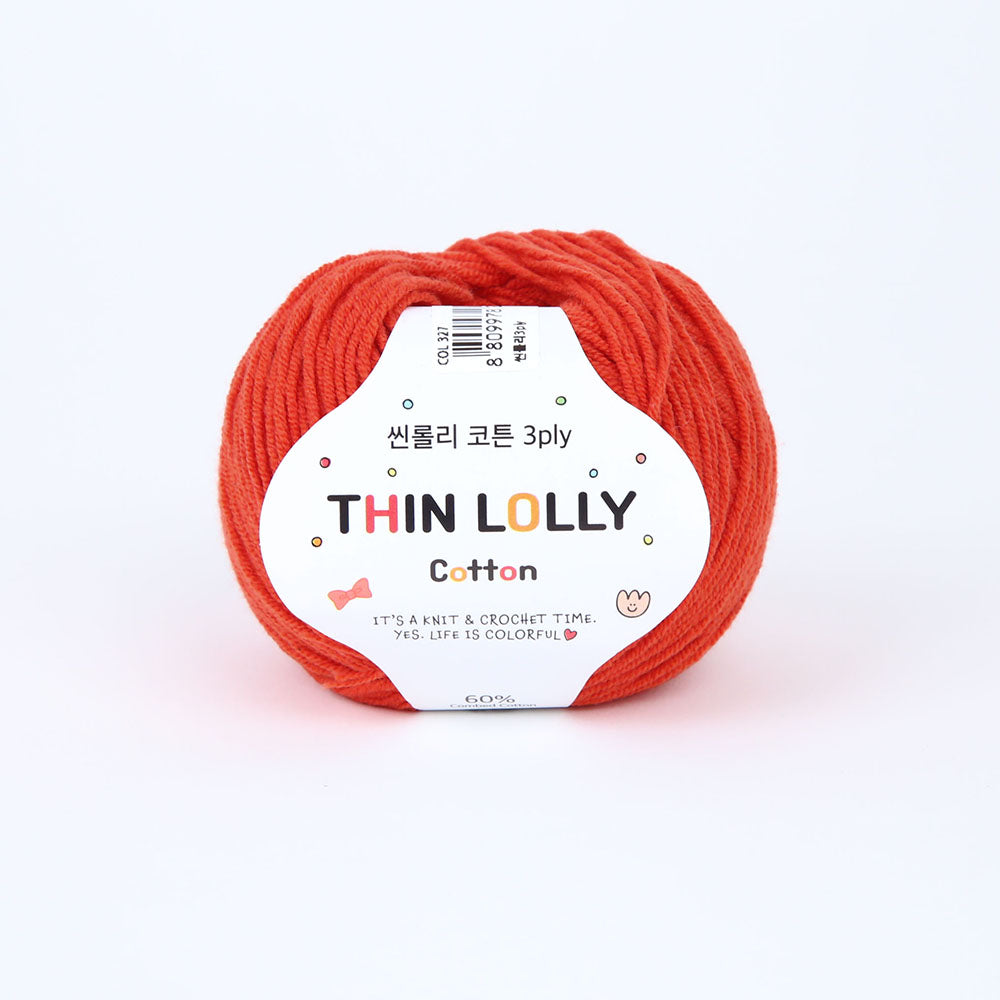 Thin Lolly Cotton 3ply