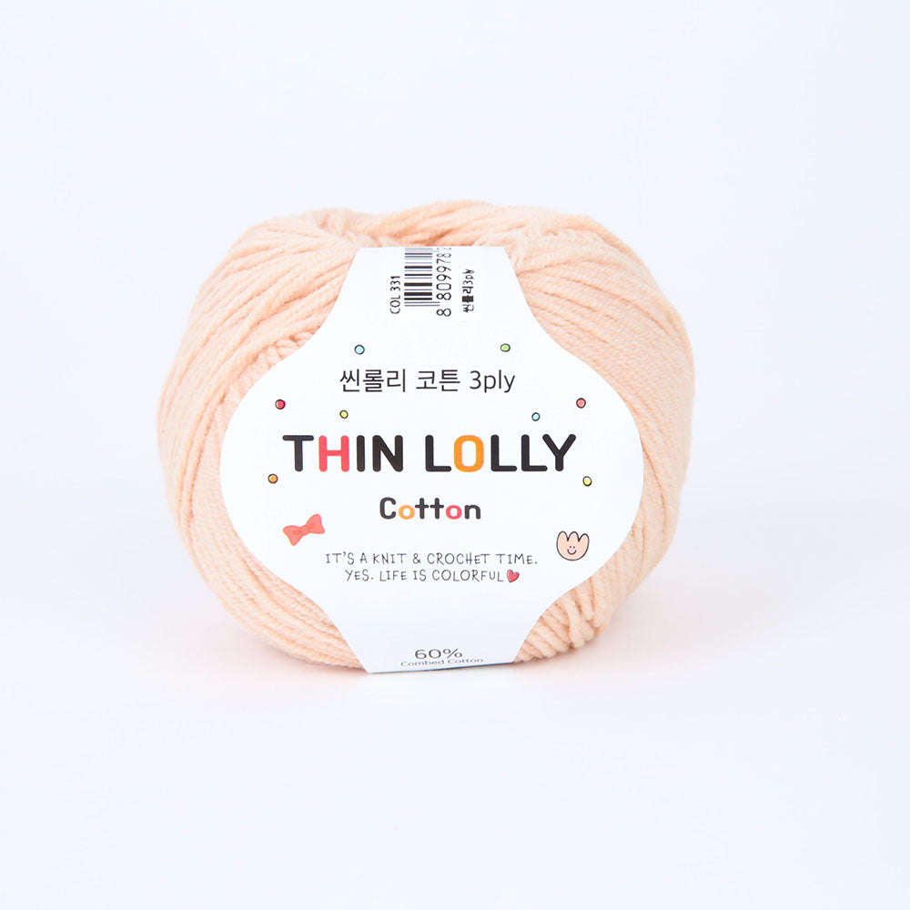 Thin Lolly Cotton 3ply