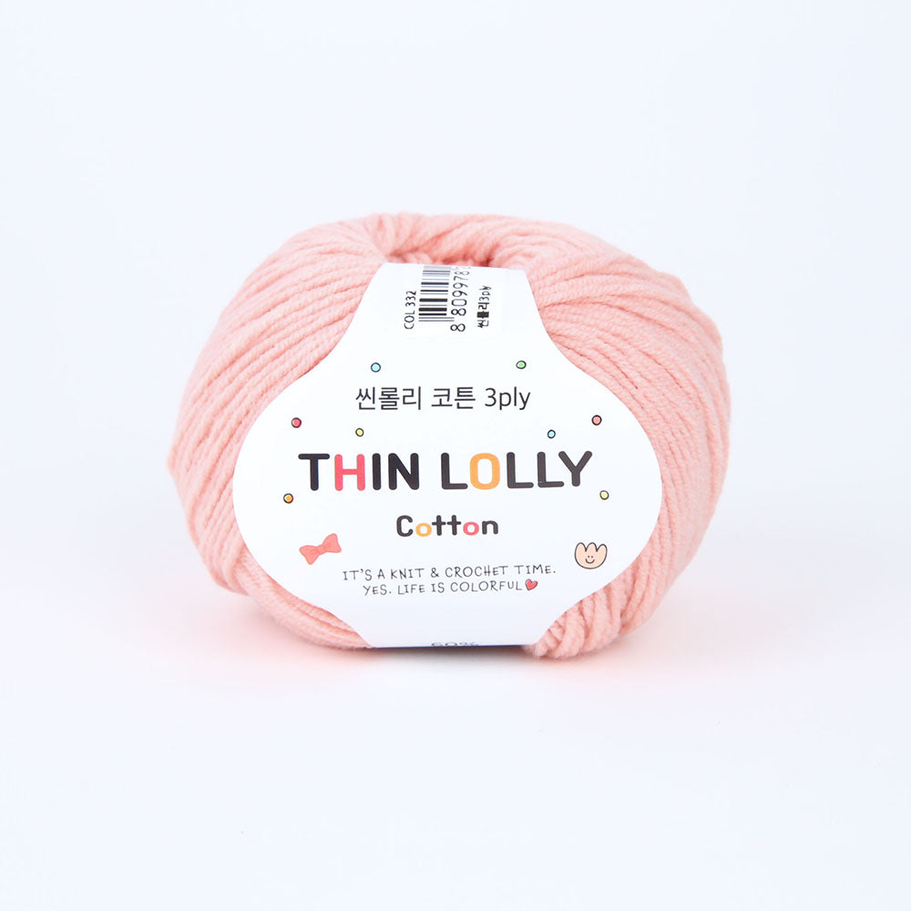 Thin Lolly Cotton 3ply