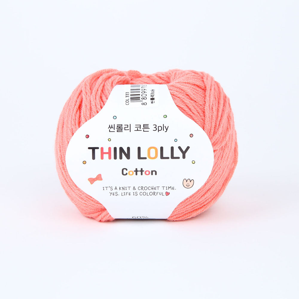 Thin Lolly Cotton 3ply