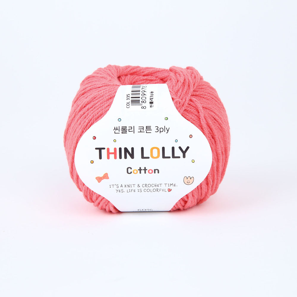 Thin Lolly Cotton 3ply