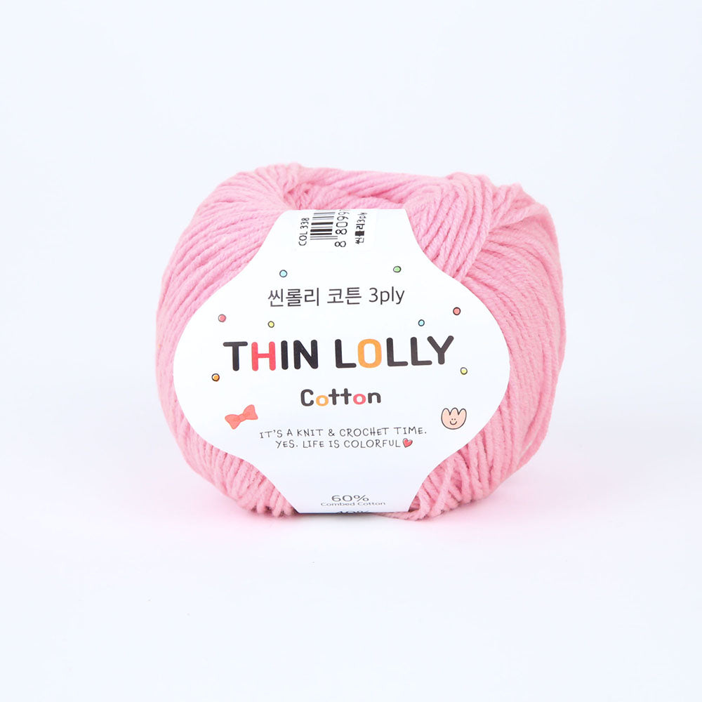 Thin Lolly Cotton 3ply