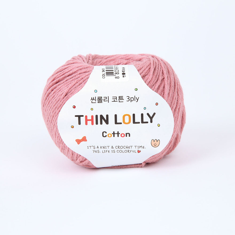 Thin Lolly Cotton 3ply