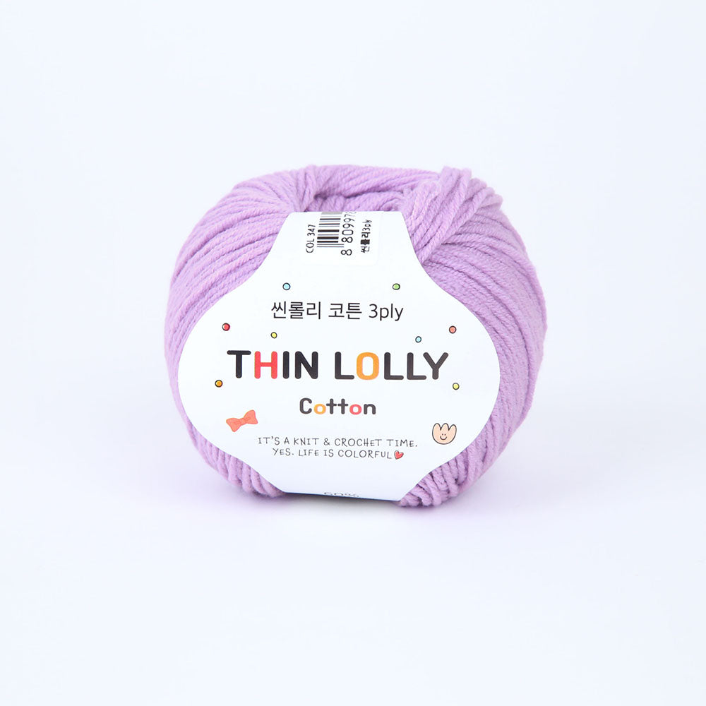 Thin Lolly Cotton 3ply