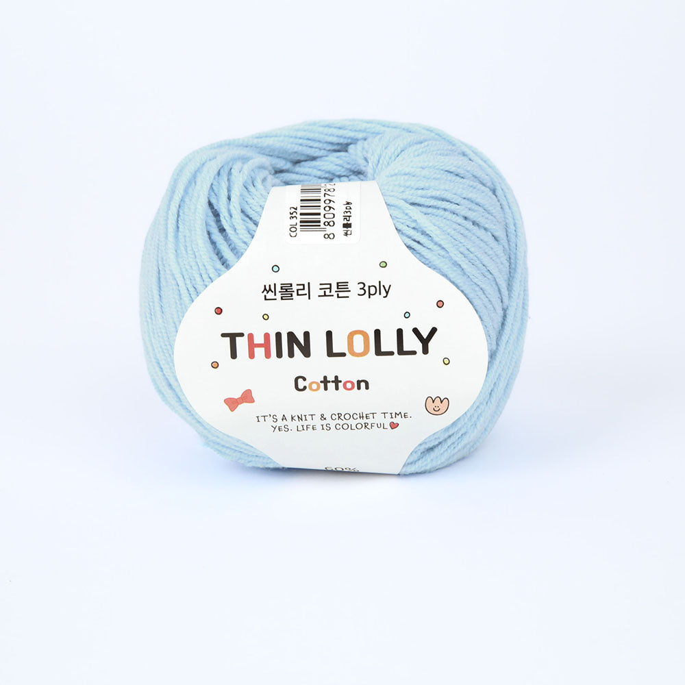 Thin Lolly Cotton 3ply