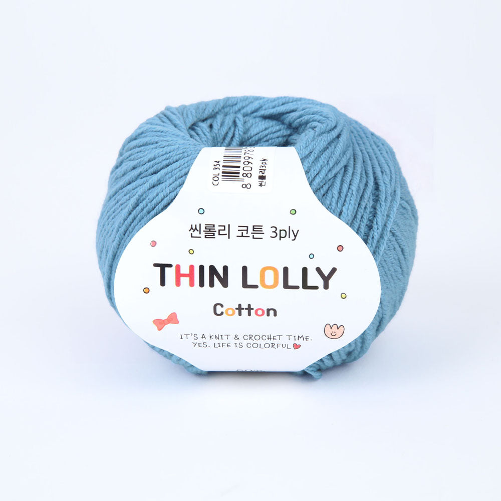 Thin Lolly Cotton 3ply