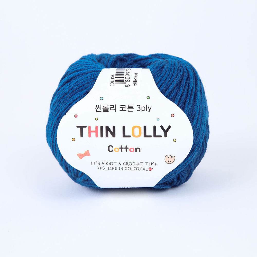 Thin Lolly Cotton 3ply