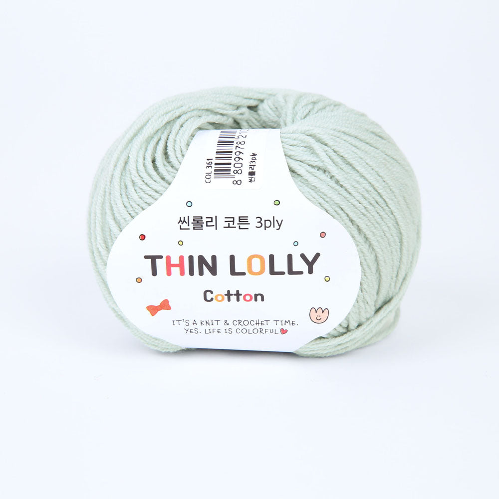Thin Lolly Cotton 3ply