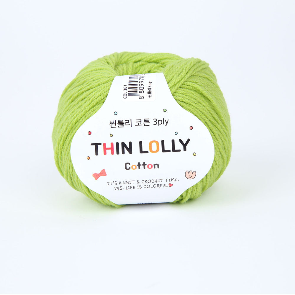 Thin Lolly Cotton 3ply