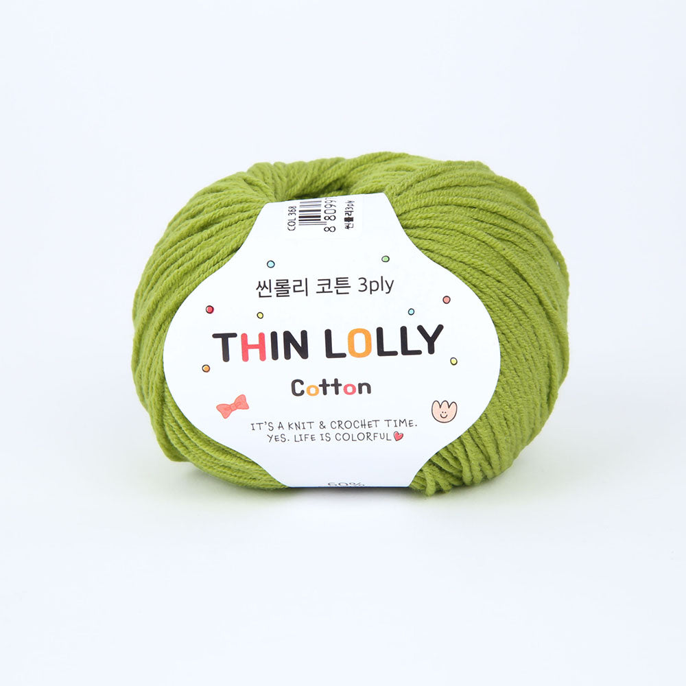 Thin Lolly Cotton 3ply