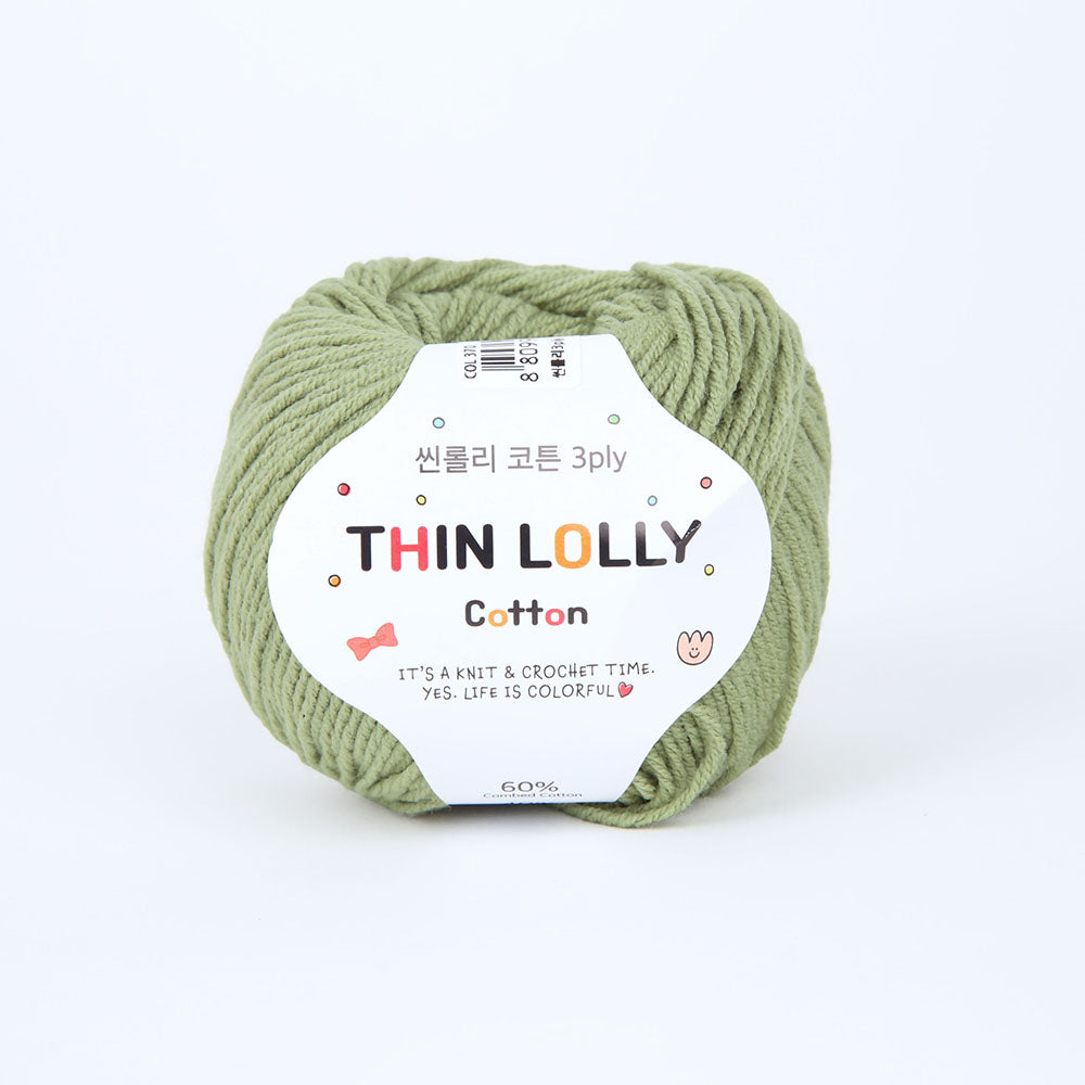 Thin Lolly Cotton 3ply