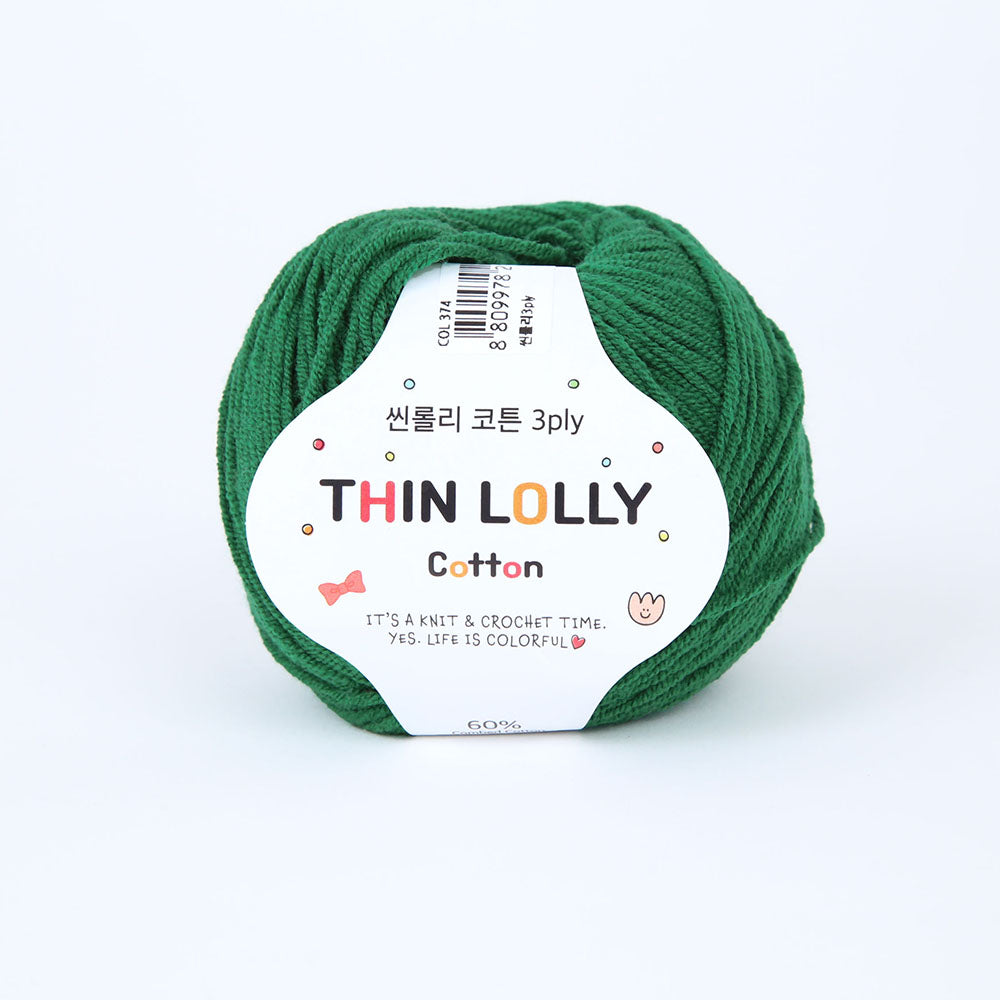 Thin Lolly Cotton 3ply