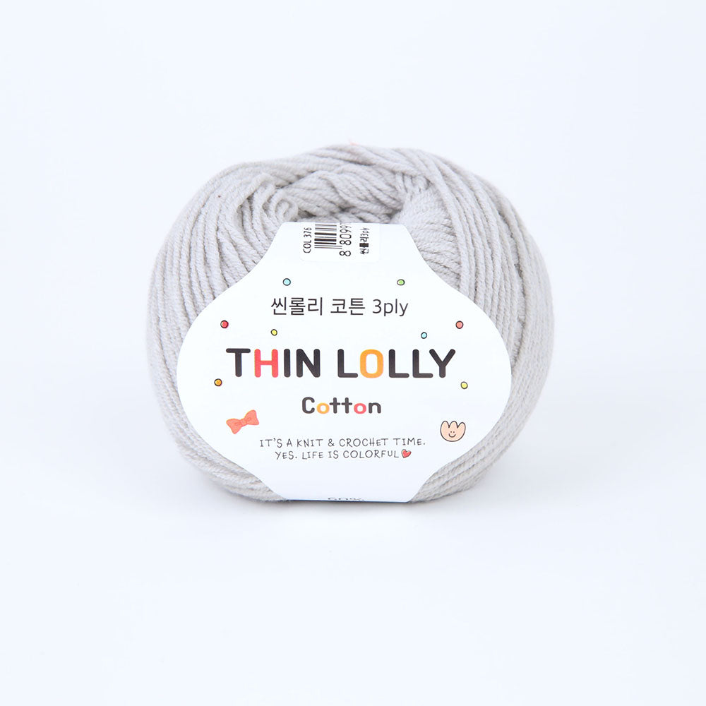 Thin Lolly Cotton 3ply