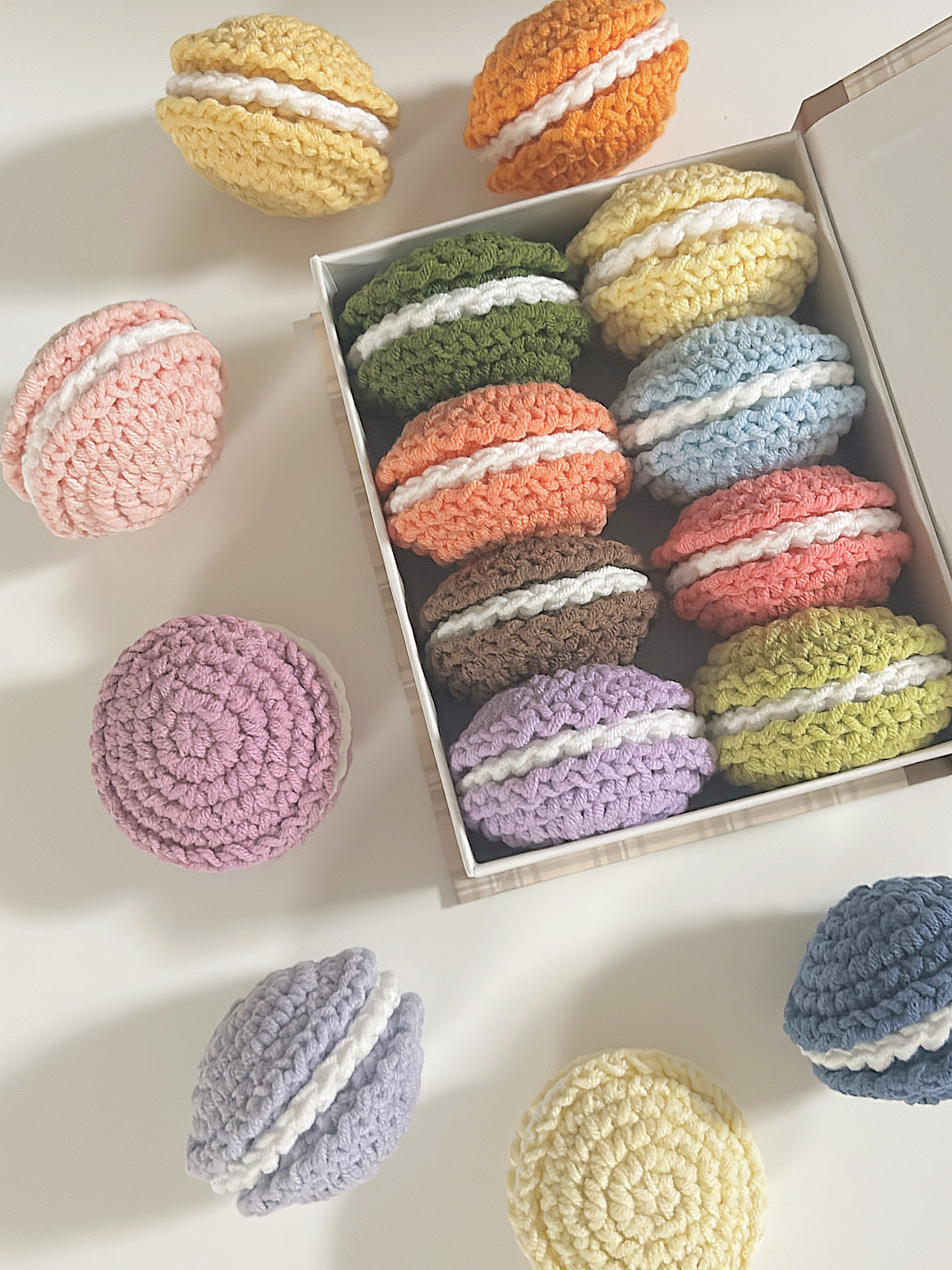 Macaron DIY Kit by sweetiee._.croche