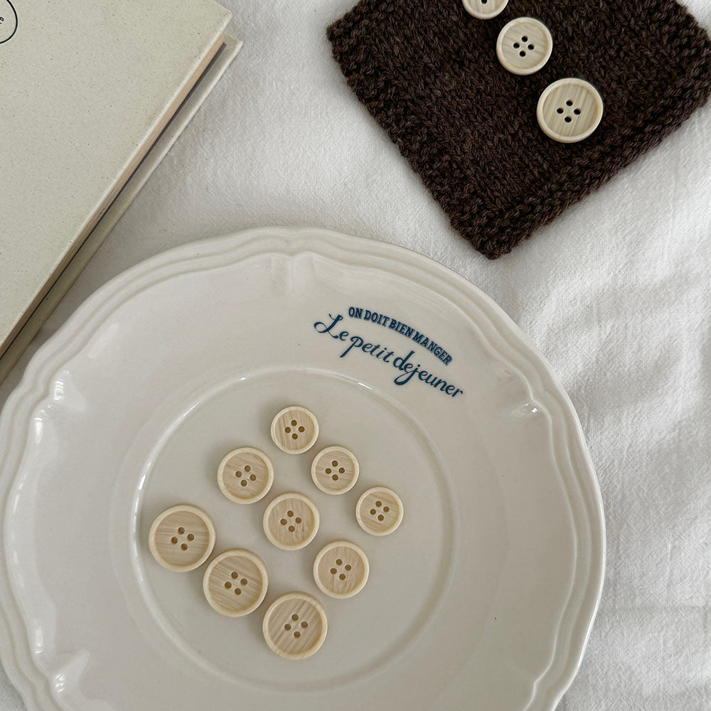 Wood Grain Buttons