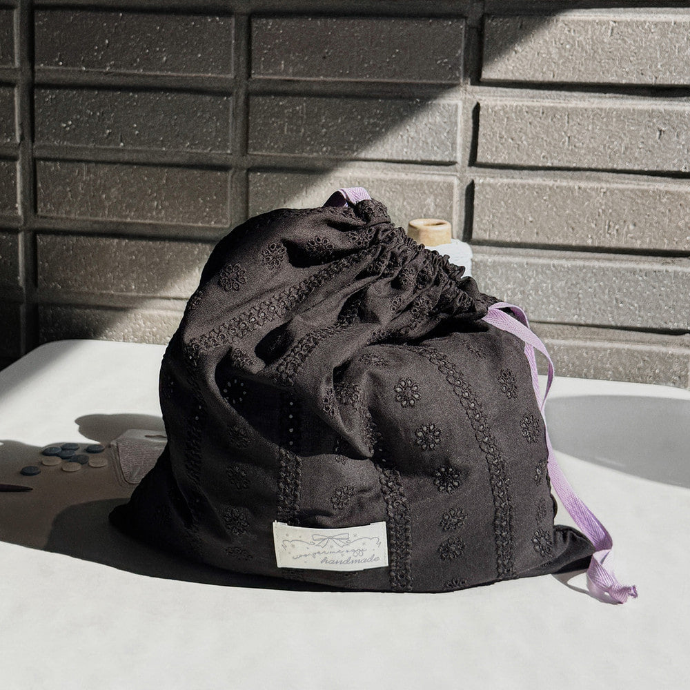 Lace Pouch Project Bag