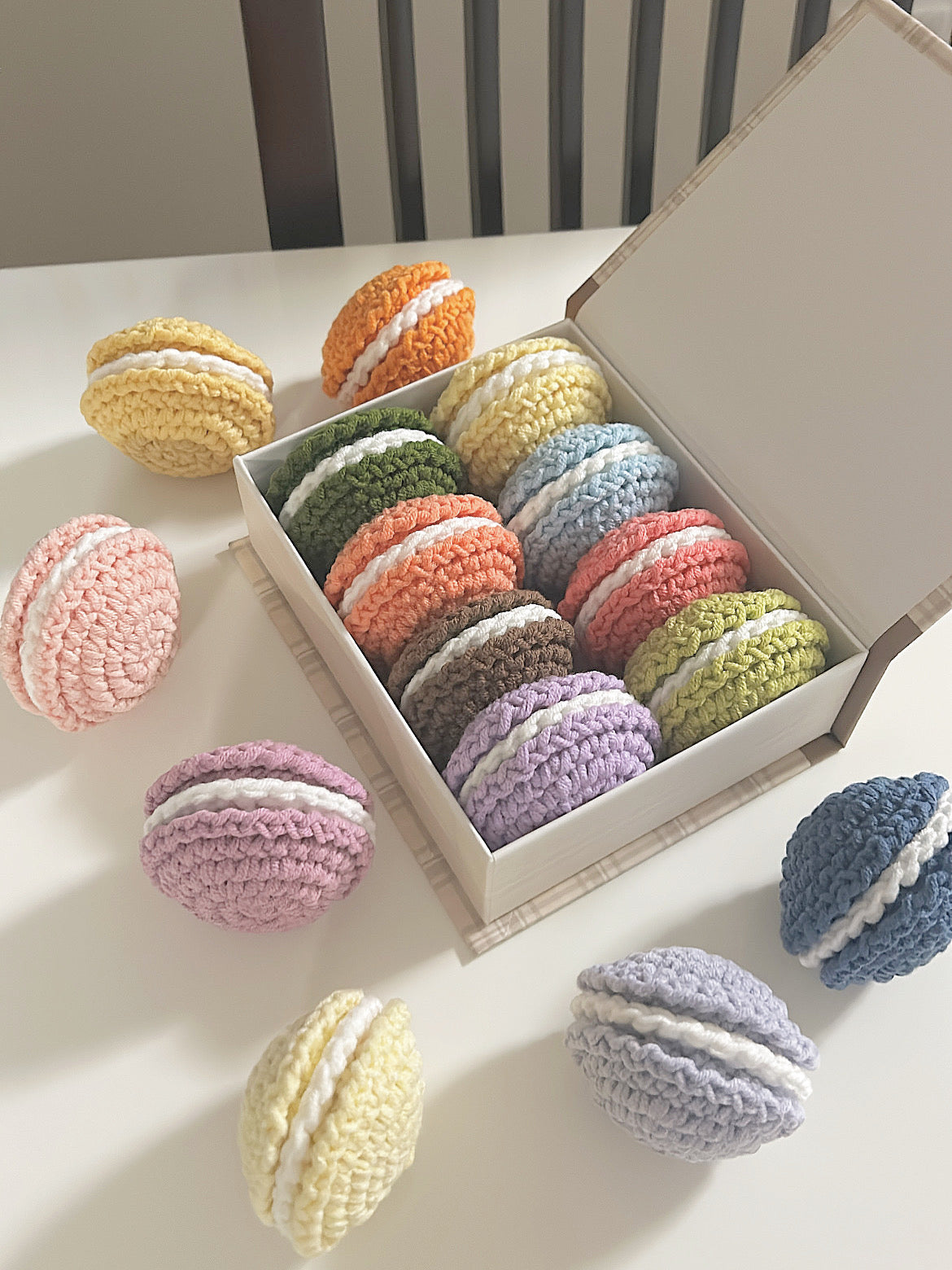 Macaron DIY Kit by sweetiee._.croche