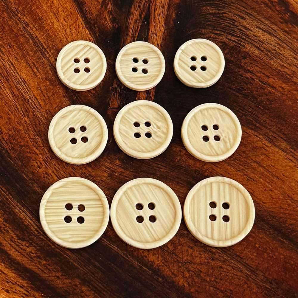 Wood Grain Buttons