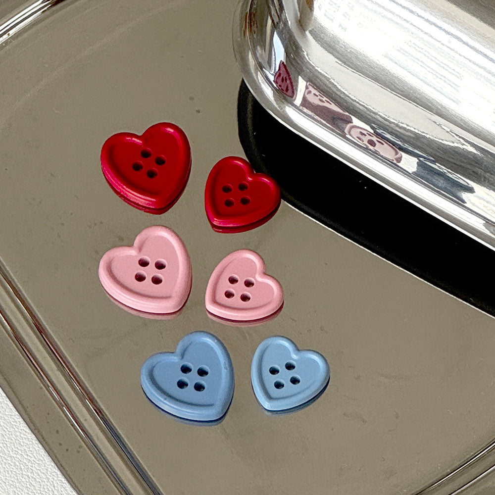 Lovely Heart Buttons