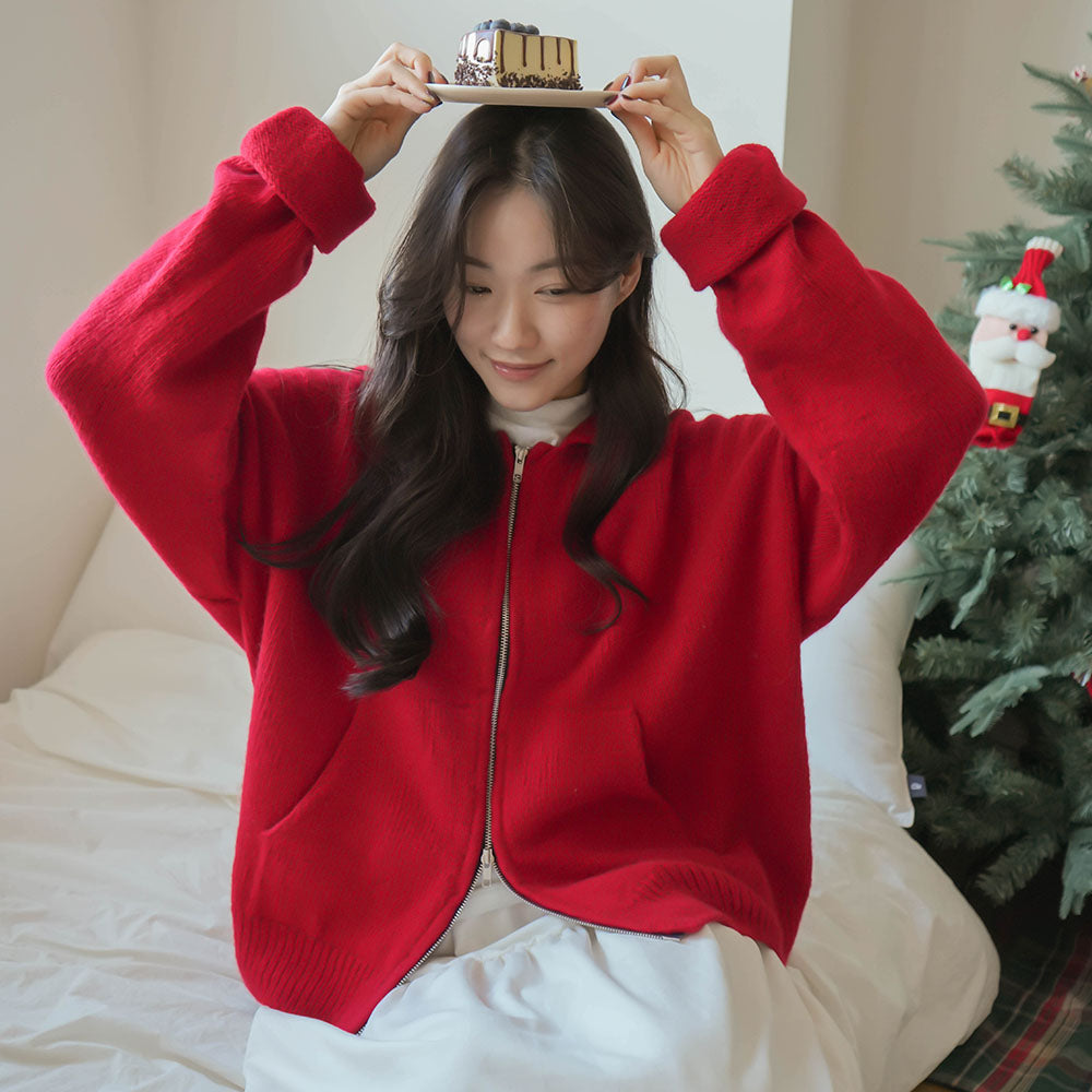 Allday Zip-up Cardigan