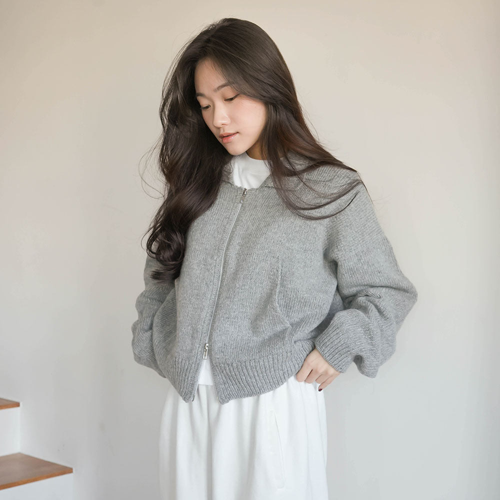 Allday Zip-up Cardigan