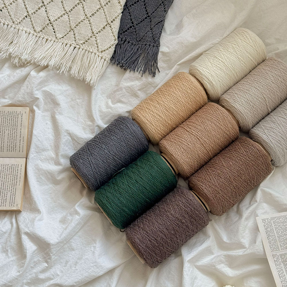 Blending Wool Alpaca Cone