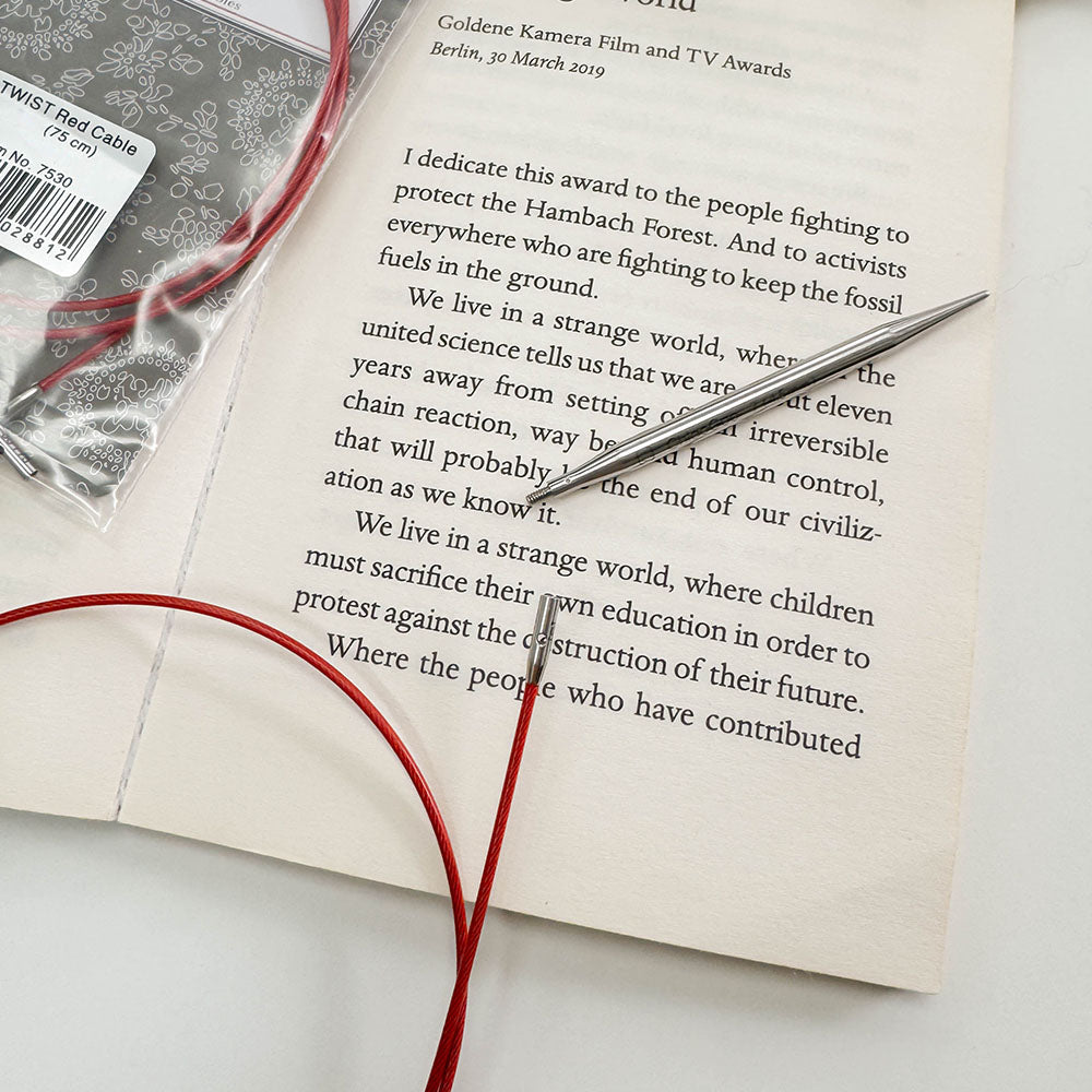 [ChiaoGoo] TWIST™ Red Cables (Small)