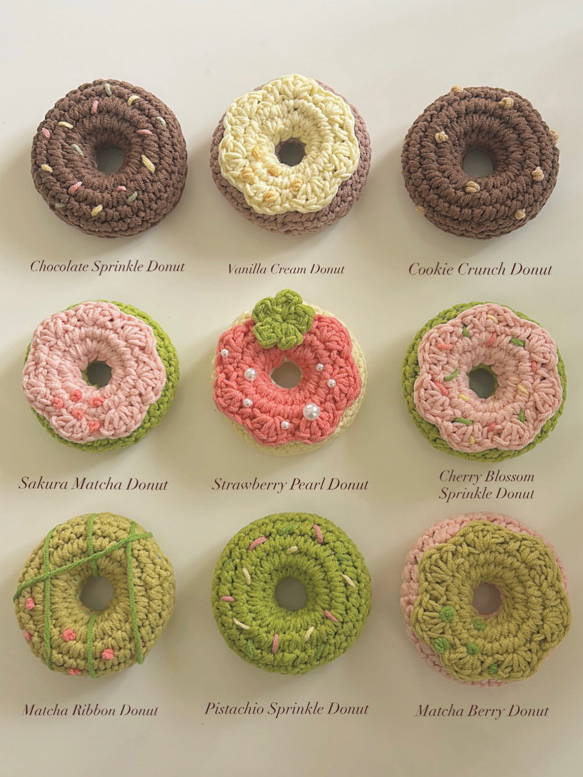 [PDF] Donut Pattern by sweetiee._.croche (EN, JP)