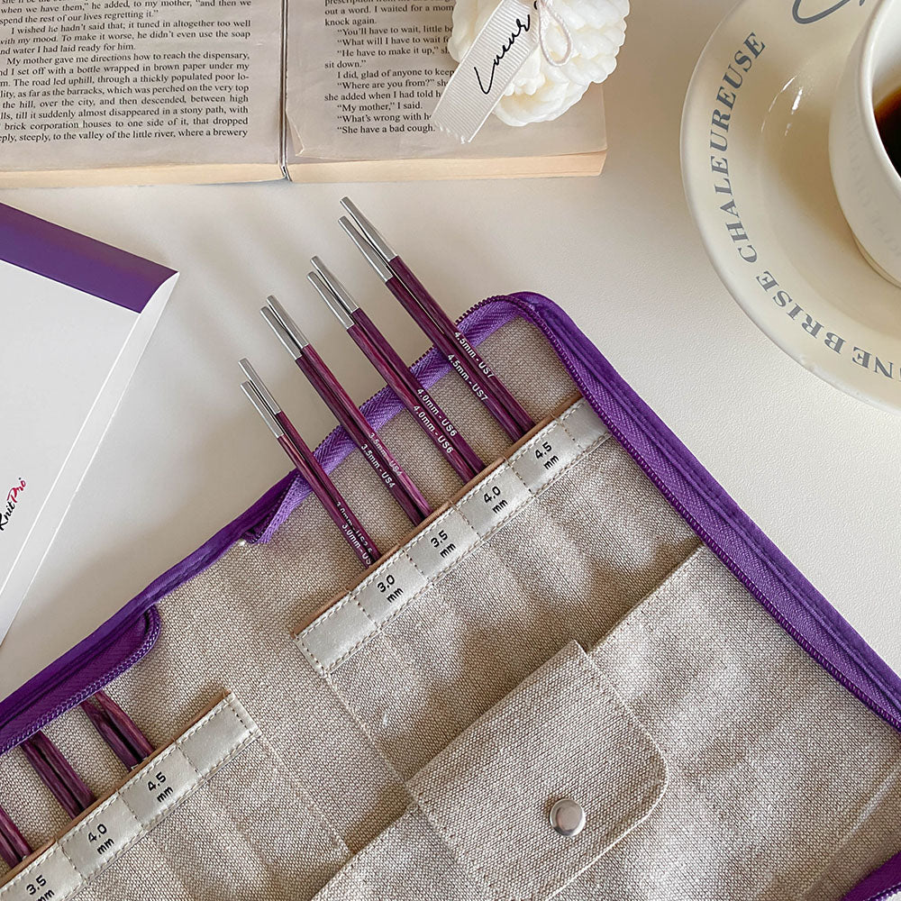 [KnitPro] Ginger Purple Set