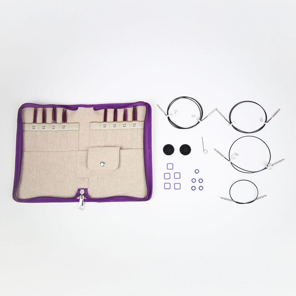 [KnitPro] Ginger Purple Set