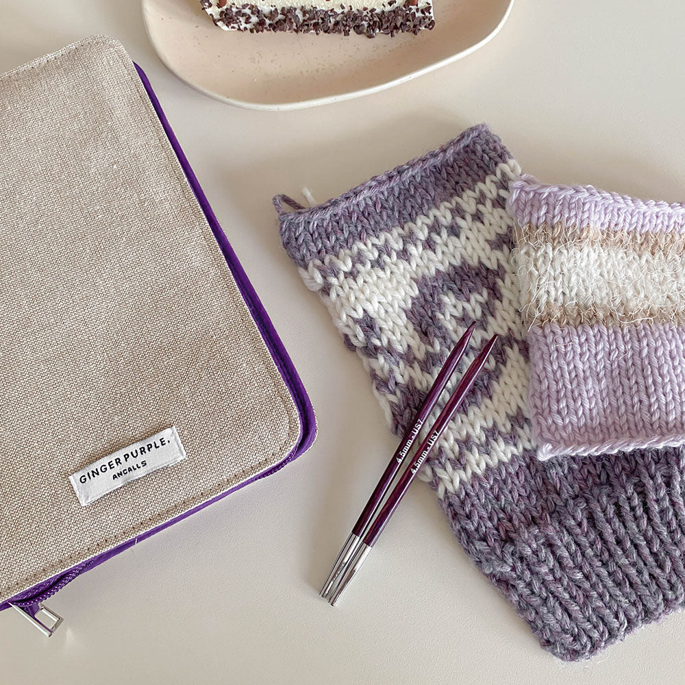 [KnitPro] Ginger Purple Set