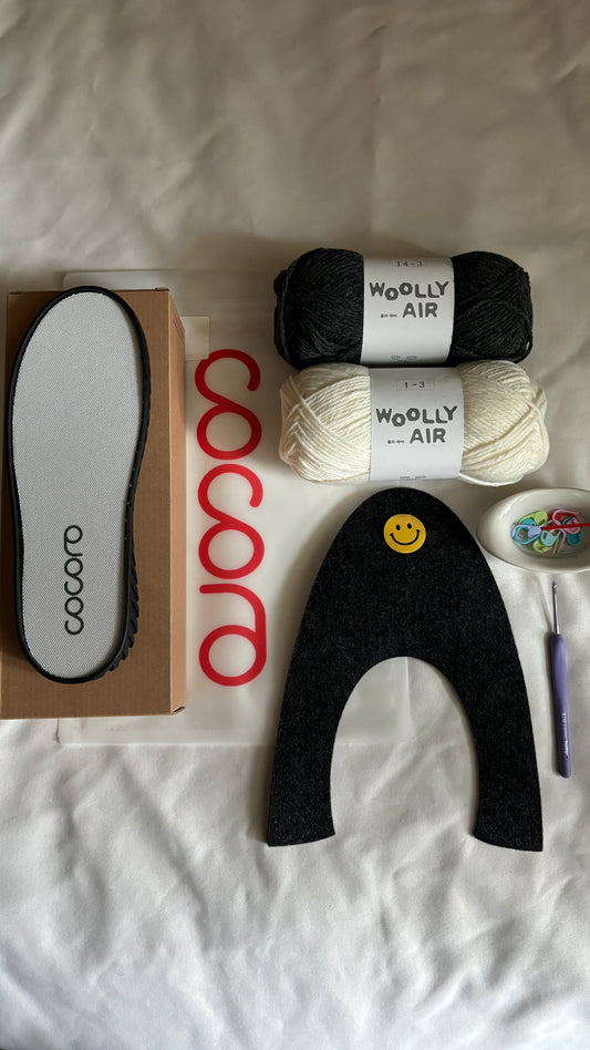 [COCORO X ANCALLS] Woolly Air Felt Boots DIY Kit