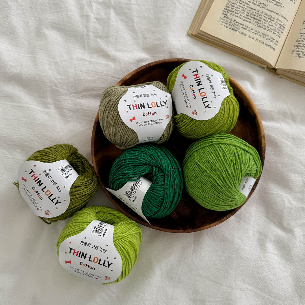 Thin Lolly Cotton 3ply