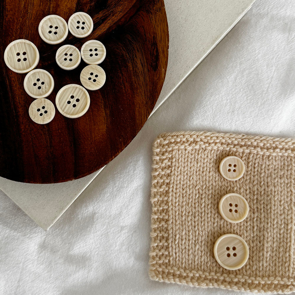 Wood Grain Buttons