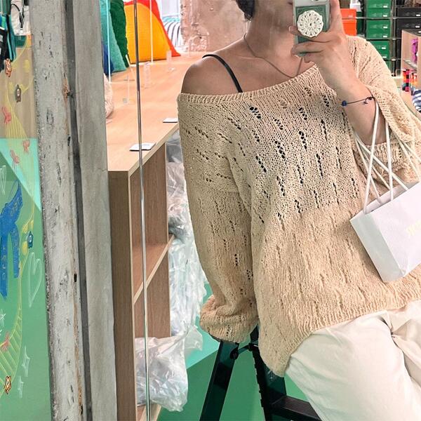 Dorothy Boucle Knit (Designed by Knitting Dorothy)
