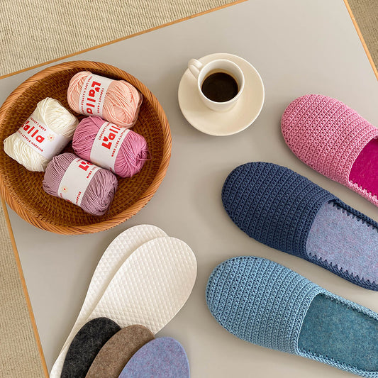 [COCORO X ANCALLS] Room Shoes Lalla DIY Kit