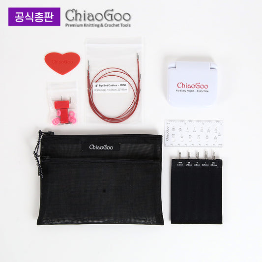 [ChiaoGoo] TWIST™ 4″ / 10 cm Tip Mini Set (7400M)