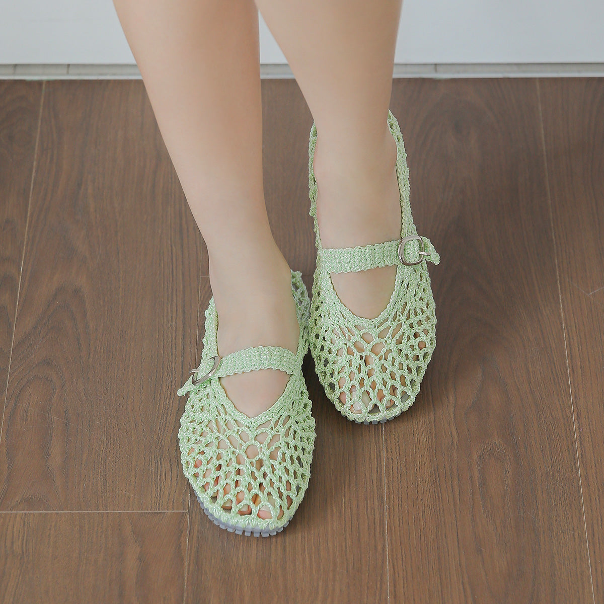 [COCORO X ANCALLS] Crochet Jelly Shoes