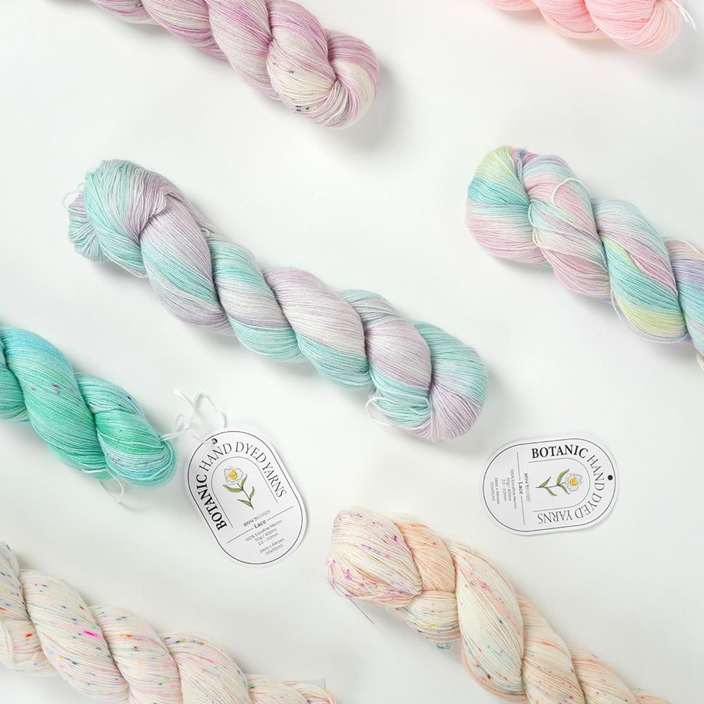 Botanic Hand-Dyed Lace Yarn
