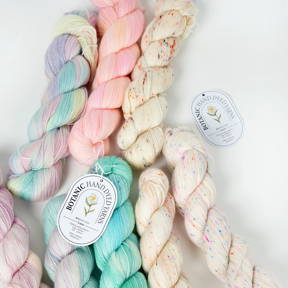 Botanic Hand-Dyed Lace Yarn