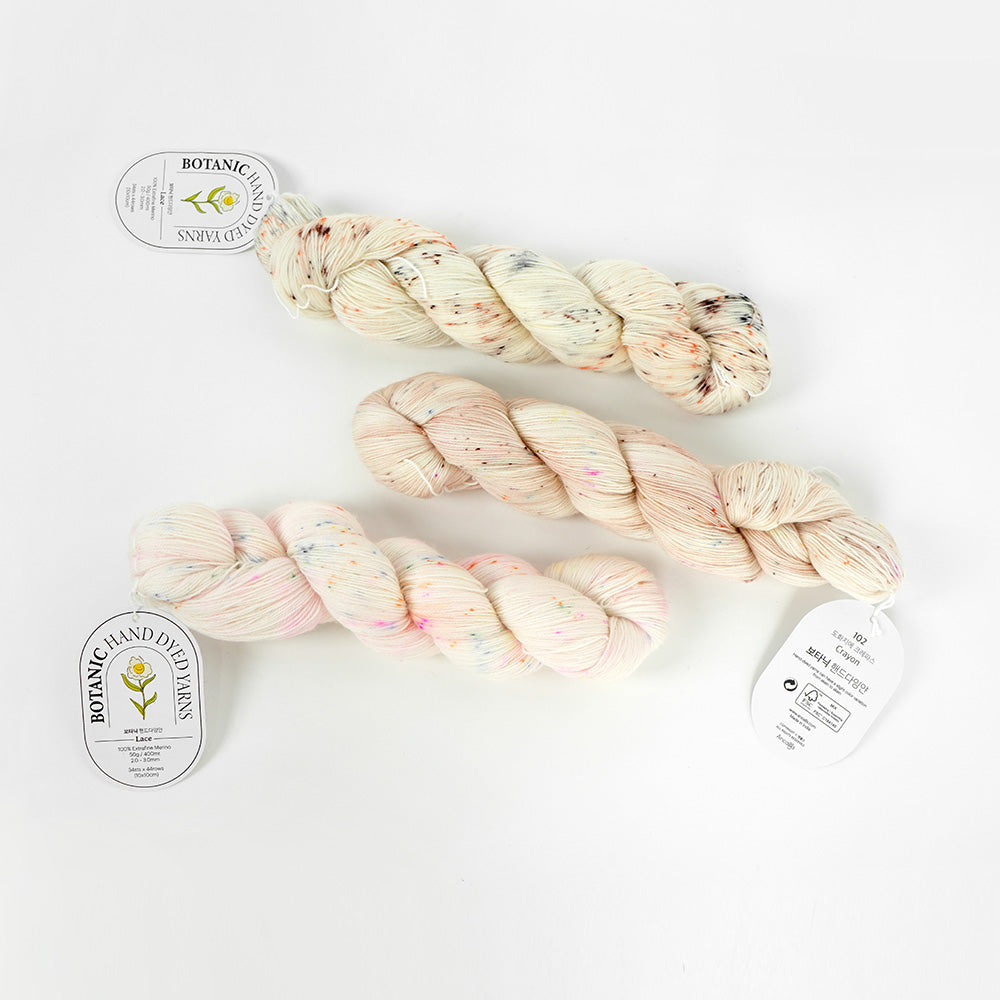 Botanic Hand-Dyed Lace Yarn